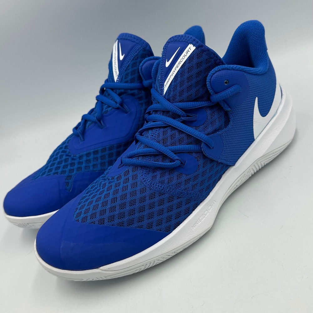 Nike HyperSpeed Court CI2964-410 Sneakers Men 8.5 Game Royal Volleyball Shoe NIB